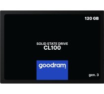 Goodram SSDPR-CL100-120-G3 internal solid state drive 2.5" 120 GB Serial ATA III 3D TLC