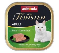 ANIMONDA Vom Feinsten Classic Cat smak: indyk i królik 100g