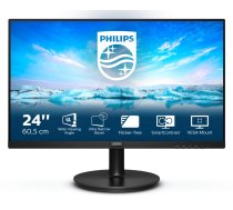 Philips V Line 241V8L/00 LED display 60.5 cm (23.8") 1920 x 1080 pixels Full HD Black