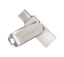 SanDisk Ultra Dual Drive Luxe USB flash drive 128 GB USB Type-A / USB Type-C 3.2 Gen 1 (3.1 Gen 1) Stainless steel