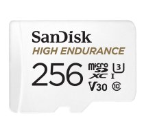 SanDisk High Endurance memory card 256 GB MicroSDXC UHS-I Class 10