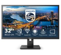 Philips B Line 325B1L/00 computer monitor 80 cm (31.5") 2560 x 1440 pixels 2K Ultra HD LCD Black