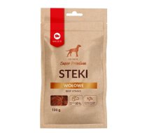 MACED Beef Steaks - Dog treat - 100 g