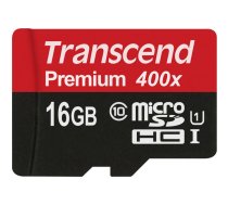 Transcend microSDHC         16GB Class 10 UHS-I 400X