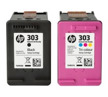 HP 3YM92AE ink cartridges black /3 colors No. 303