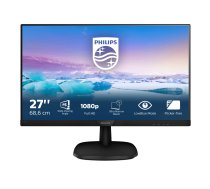 Monitor Philips 273V7QDSB/00 (27"; IPS/PLS; FullHD 1920x1080; HDMI, VGA; black color)