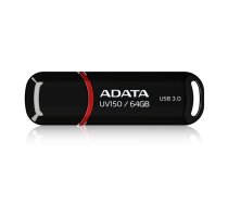 USB flash drive ADATA UV150 AUV150-64G-RBK (64GB; USB 3.0; black color)