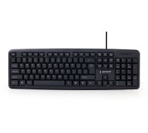 Keyboard GEMBIRD KB-U-103 (USB 2.0; (US); black color)