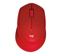 Wireless computer mouse Logitech M330 910-004911 (Optical; 1000 DPI; red color)
