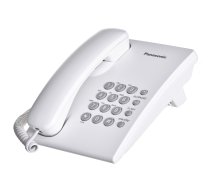 Panasonic KX-TS500PDW telephone Analog telephone White