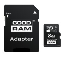 Goodram M40A memory card 8 GB MicroSDHC Class 4 UHS-I
