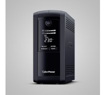 CyberPower Tracer III VP1000ELCD-FR uninterruptible power supply (UPS) Line-Interactive 1000 VA 550 W 4 AC outlet(s)