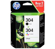 HP 3JB05AE ink cartridges black/3 colors No. 304