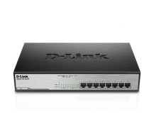 D-Link Switch Gigabit 8-port 10/100/1000 DGS-1008MP