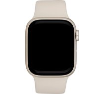 Apple Watch 9 GPS 41mm Alu Starlight Sport Armband S/M