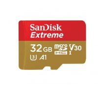 MicroSDHC SANDISK Extreme 32GB inkl. Adapter SDSQXAF-032G-GN6MA