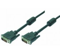 LogiLink Kabel DVI 2x Stecker mit Ferritkern schwarz 2 Meter CD0001