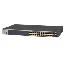 Netgear Switch 28x1000 PoE+ 380W 4xSFP Rack Sm.Mgd - GS728TPP-200EUS