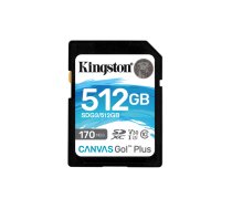 Kingston Canvas Go! Plus SDXC  512GB UHS-I SDG3/512GB