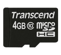 Transcend microSDHC          4GB Class 10