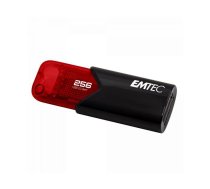 USB FlashDrive 256GB EMTEC B110 Click Easy (Rot) USB 3.2 (20MB/s)