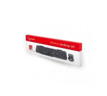 Gembird QWERTY Wireless Desktop-Set KBS-WM-02