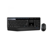 Logitech Keyboard set MK345 WL UK Black - 920-006489