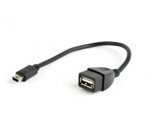 CableXpert USB OTG AF auf Mini BM Adapterkabel 015 m A-OTG-AFBM-002