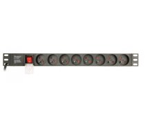 EnerGenie  (PDU) 8 Franz. Anschl.1U 16A C14 Stecker 3m EG-PDU-014-FC14