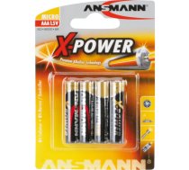 1x4 Ansmann Alkaline Micro AAA LR 03 X-Power