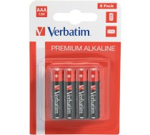 1x8 Verbatim Alkaline battery Micro AAA LR 03            49502