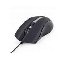 Gembird USB G-laser mouse 2400 dpi 6-button black - Mouse MUS-GU-02