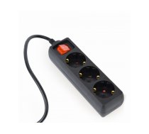 EnerGenie EG-PSU3-01 UPS Power Strip 3 Schuko Outlets C14 Plug 10A 0.6m Cable EG-PSU3-01