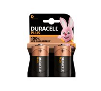 Battery Duracell Alkaline Plus Extra Life MN1300/LR20 Mono D (2-Pack)