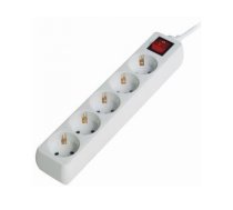 Gembird Surge Protector 5x - 5 AC outlet(s) - White - CE - GS - 4500 V - 13500 A SPG4-C-6