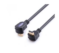 Reekin HDMI Cable - 50 Meter - FULL HD 2x 90Â° (High Speed w. Ethernet)