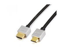 Reekin HDMI Cable - 20 Meter - FULL HD Ultra Slim Mini (Hi-Speed w. Eth.)
