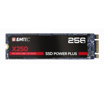 Emtec Internal SSD X250 256GB M.2 SATA III 3D NAND 520MB/sec ECSSD256GX250