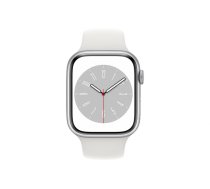 Apple Watch Series 8 GPS Cellular 45mm Silver Alu Case White MP4J3FD/A