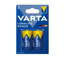 Varta Battery Alkaline Baby C LR14 1.5V - Longlife Power (2-Pack)