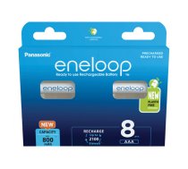 Panasonic Akku Micro AAA HR03 1.2V/800mAh - eneloop Blister (8-Pack)