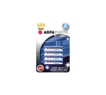 AGFAPHOTO Battery Alkaline Micro AAA LR03 1.5V  Blister (4-Pack)