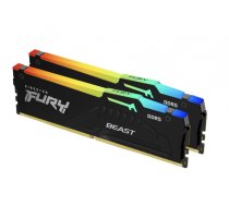 Kingston Fury Beast RGB 2 x 32GB DDR5 6000MT/s CL40 DIMM KF560C40BBAK2-64