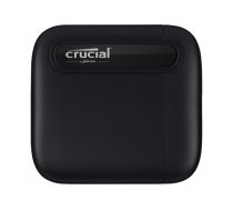 Crucial X6 500GB SSD Extern USB Typ-C - 3.2 Gen 2 540MB/s Black CT500X6SSD9