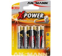 1x4 Ansmann Alkaline Mignon AA LR 6 X-Power