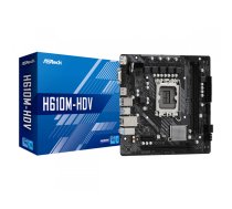 ASRock H610M-HDV Intel Motherboard Black 90-MXBHS0-A0UAYZ