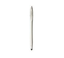 2-in-1 ballpoint pen silver and stylus pen for touchscreens