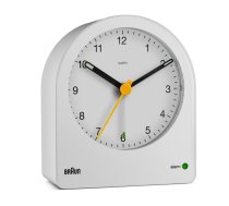 BRAUN BC22 W quartz alarm clock white