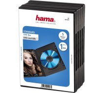 Hama DVD-sleeves  5-Pack black                      51297