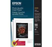 Epson Photo Quality Inkjet Paper A 4, 100 Sheets, 102 g  S 041061